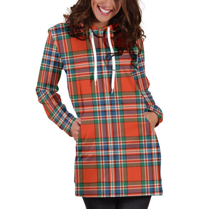 MacFarlane Ancient Tartan Plaid Hoodie Dress