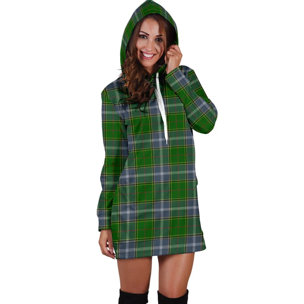 Pringle Tartan Plaid Hoodie Dress