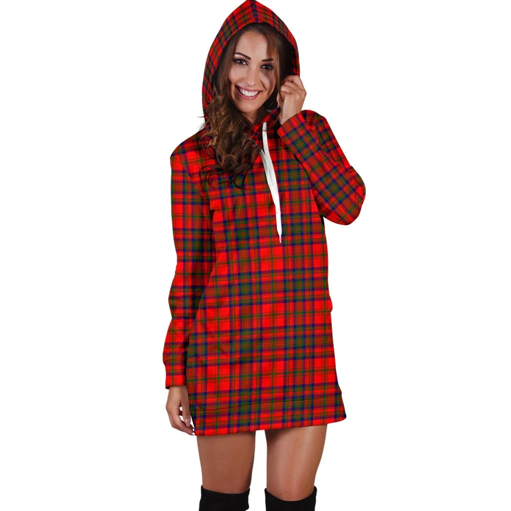 Matheson Modern Tartan Plaid Hoodie Dress