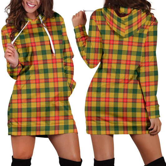 Baxter Tartan Plaid Hoodie Dress