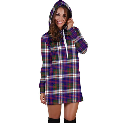 MacDonald Dress Modern Tartan Plaid Hoodie Dress