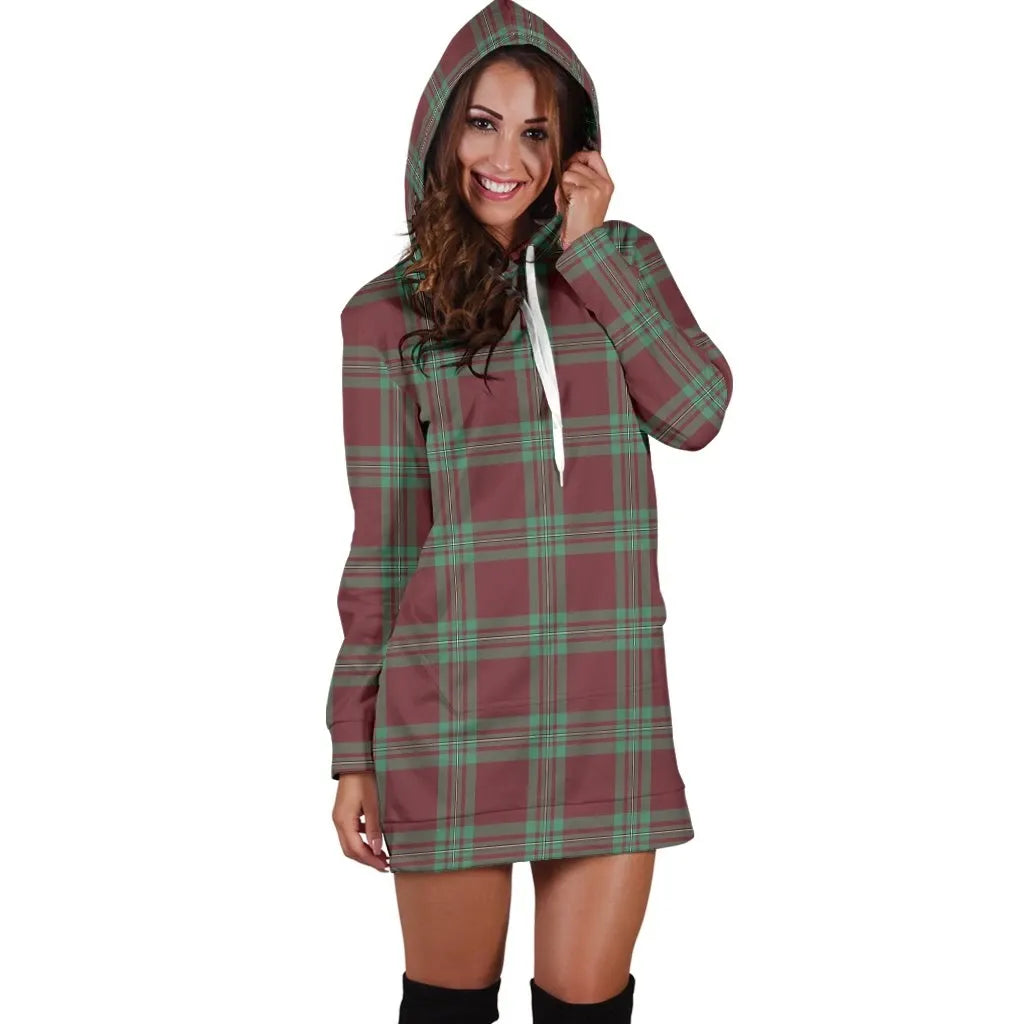 MacGregor Hunting Ancient Tartan Plaid Hoodie Dress