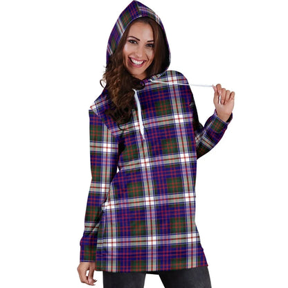 MacDonald Dress Modern Tartan Plaid Hoodie Dress