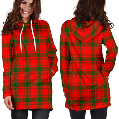 MacQuarrie Modern Tartan Plaid Hoodie Dress