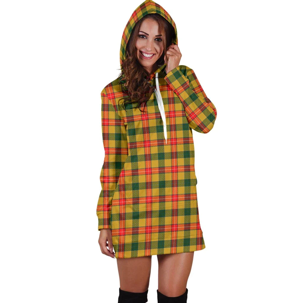 Baxter Tartan Plaid Hoodie Dress