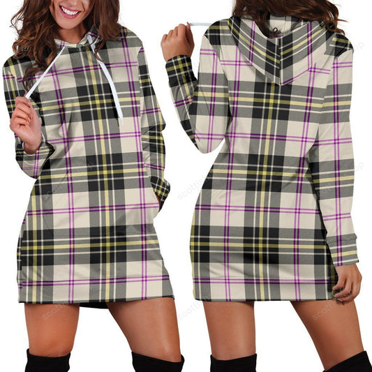 MacPherson Dress Ancient Tartan Plaid Hoodie Dress