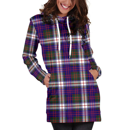 MacDonald Dress Modern Tartan Plaid Hoodie Dress