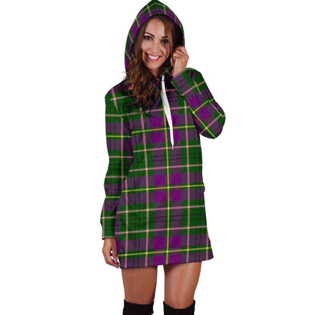 Taylor Tartan Plaid Hoodie Dress