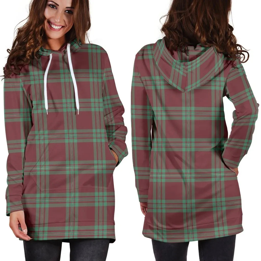 MacGregor Hunting Ancient Tartan Plaid Hoodie Dress