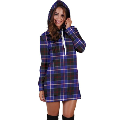 Dunlop Modern Tartan Plaid Hoodie Dress