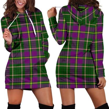 Taylor Tartan Plaid Hoodie Dress