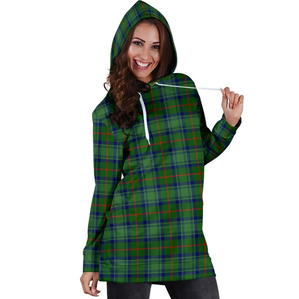 Cranstoun Tartan Plaid Hoodie Dress