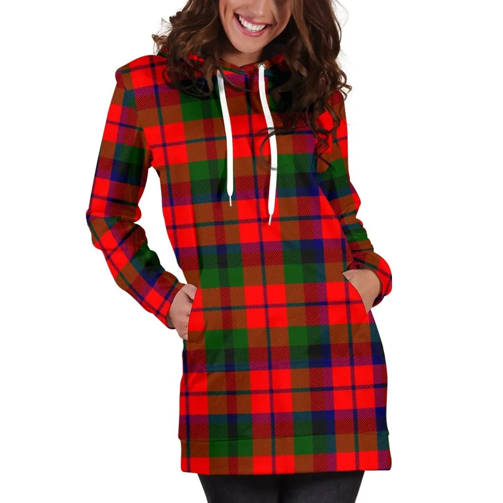 MacNaughton Modern Tartan Plaid Hoodie Dress