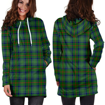 Cranstoun Tartan Plaid Hoodie Dress