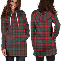 Cumming Hunting Modern Tartan Plaid Hoodie Dress