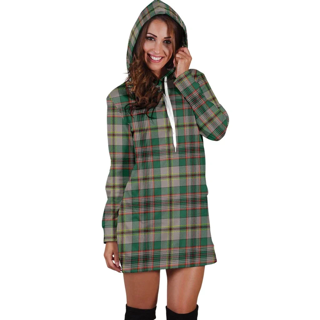 Craig Ancient Tartan Plaid Hoodie Dress