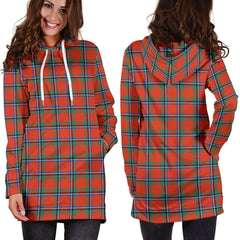 Sinclair Ancient Tartan Plaid Hoodie Dress