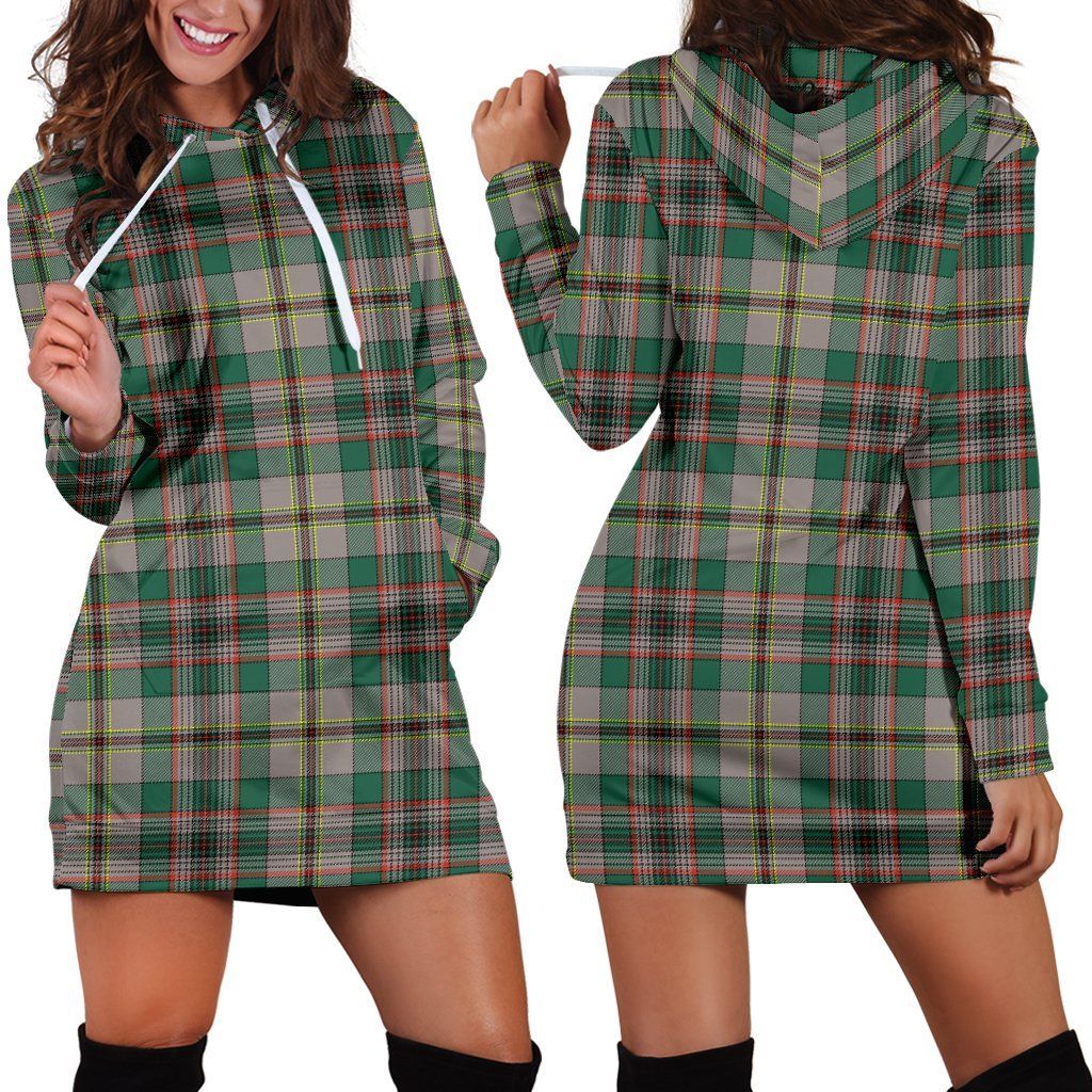 Craig Ancient Tartan Plaid Hoodie Dress