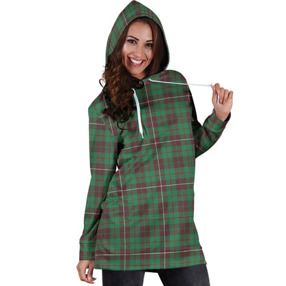 MacKinnon Hunting Ancient Tartan Plaid Hoodie Dress