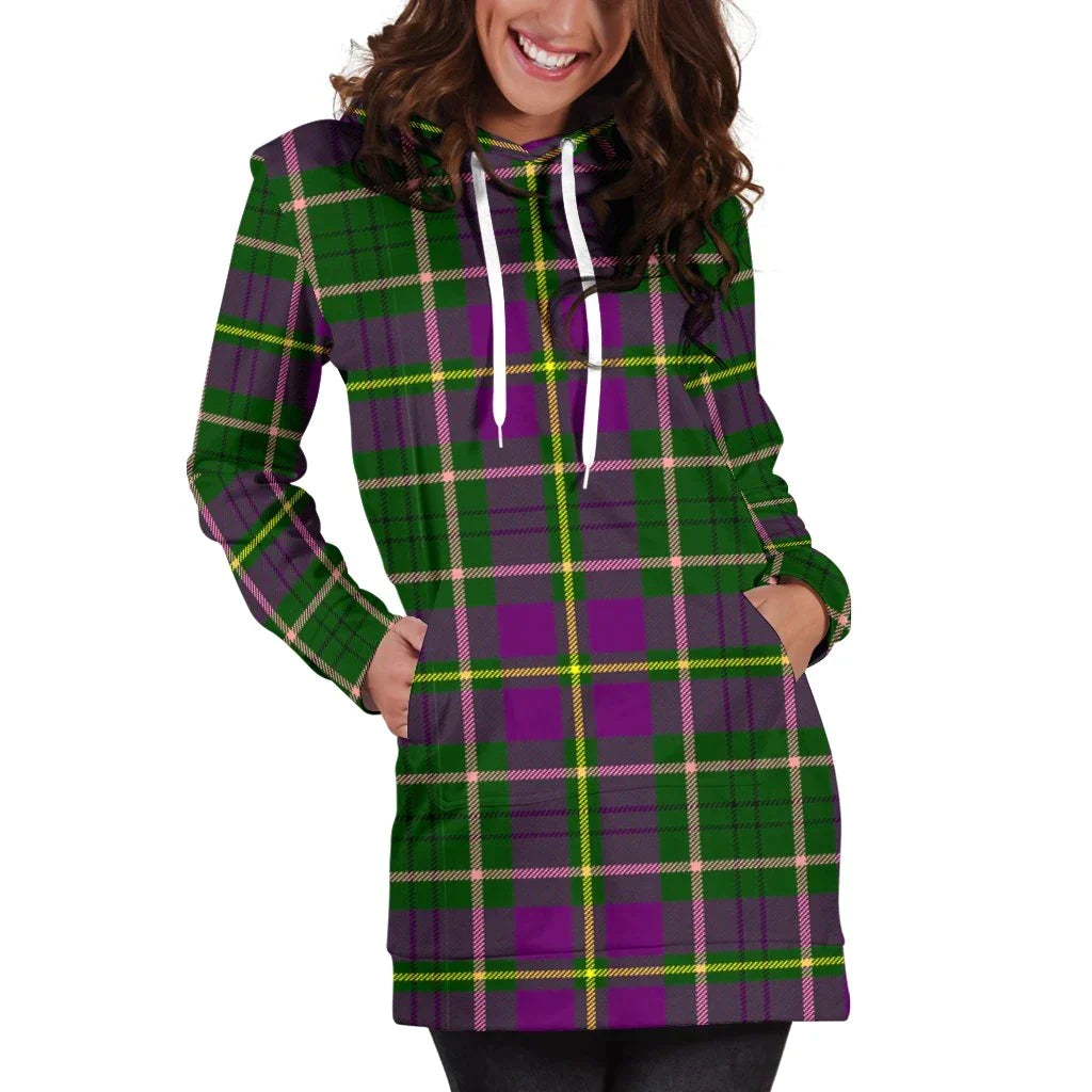 Taylor Tartan Plaid Hoodie Dress