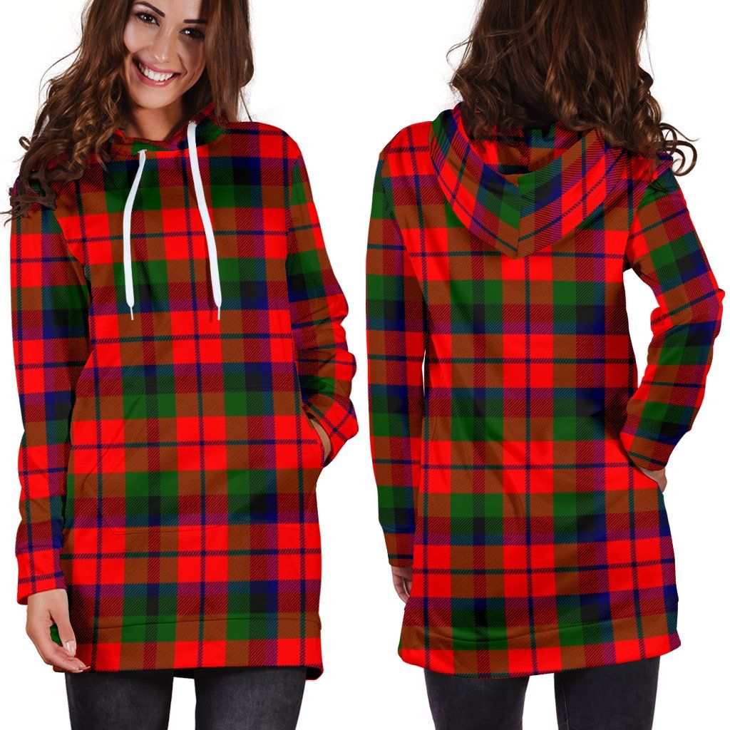 MacNaughton Modern Tartan Plaid Hoodie Dress