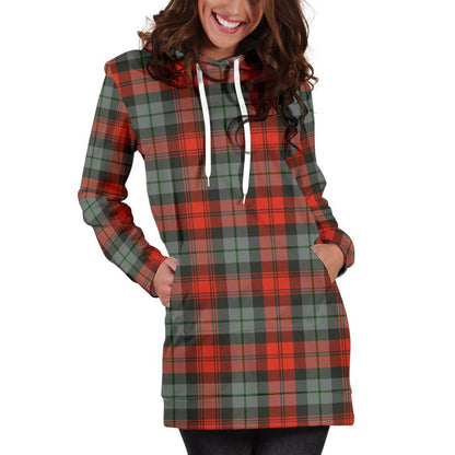 MacLachlan Weathered Tartan Plaid Hoodie Dress