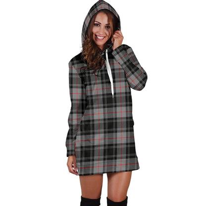 Moffat Modern Tartan Plaid Hoodie Dress