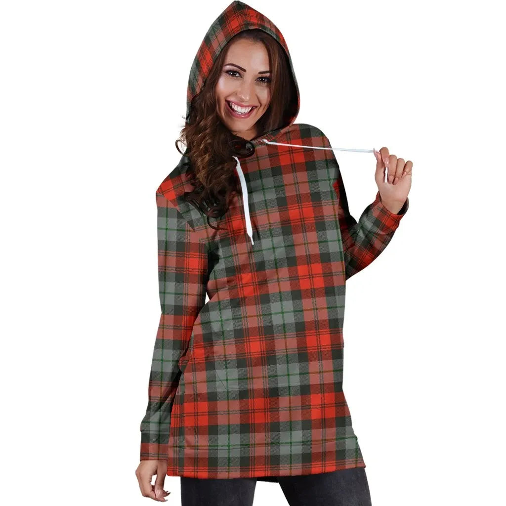 MacLachlan Weathered Tartan Plaid Hoodie Dress