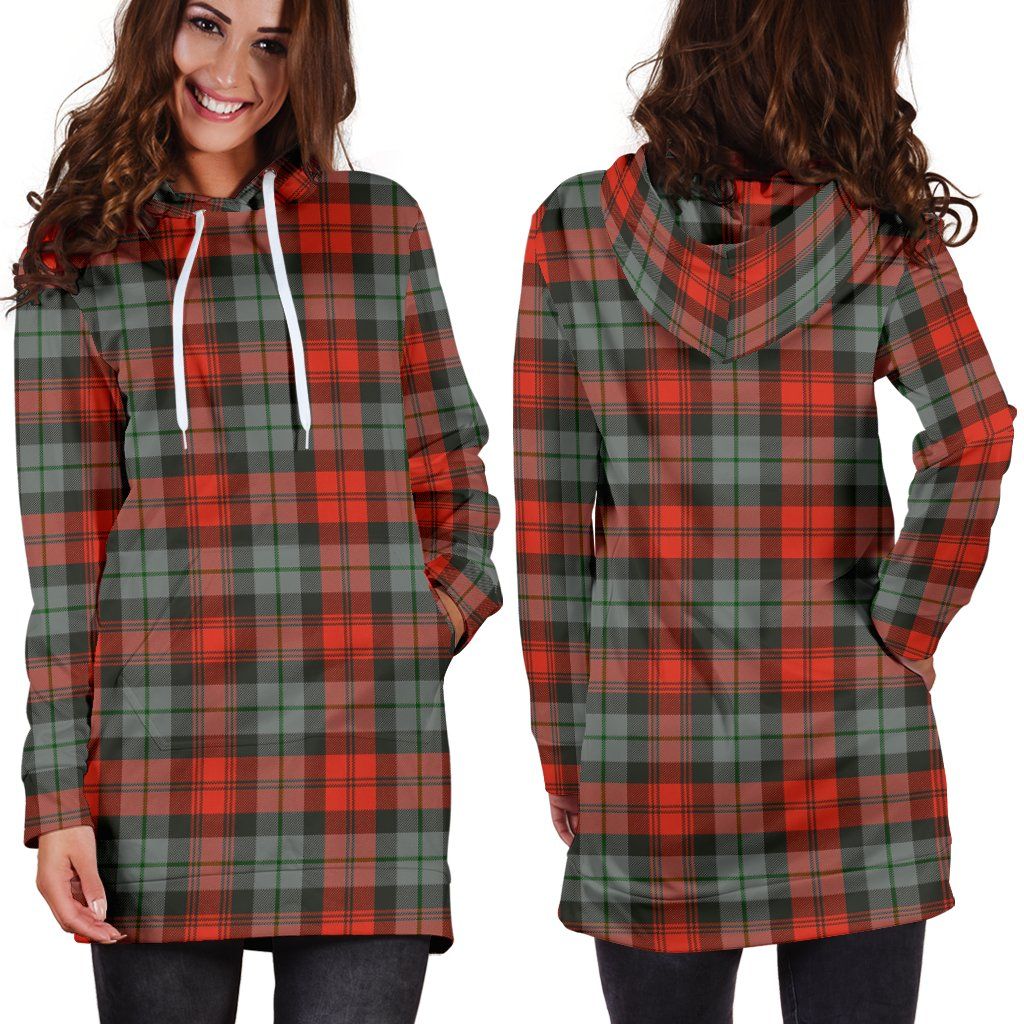 MacLachlan Weathered Tartan Plaid Hoodie Dress