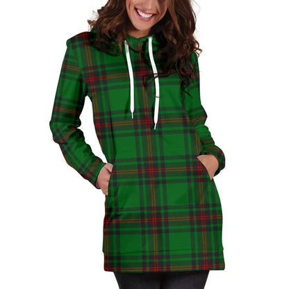 Fife District Tartan Plaid Hoodie Dress