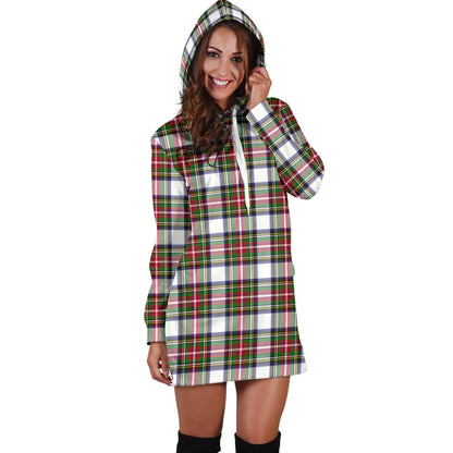 Stewart Dress Modern Tartan Plaid Hoodie Dress