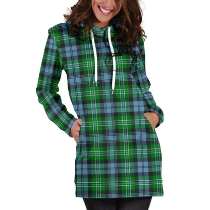 Arbuthnot Ancient Tartan Plaid Hoodie Dress