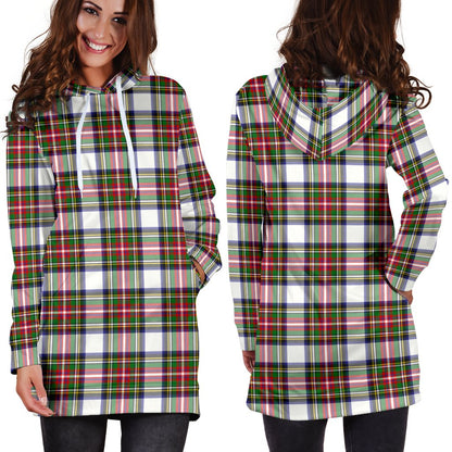 Stewart Dress Modern Tartan Plaid Hoodie Dress