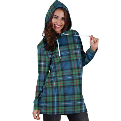 Robertson Hunting Ancient Tartan Plaid Hoodie Dress