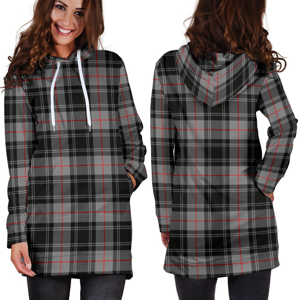 Moffat Modern Tartan Plaid Hoodie Dress