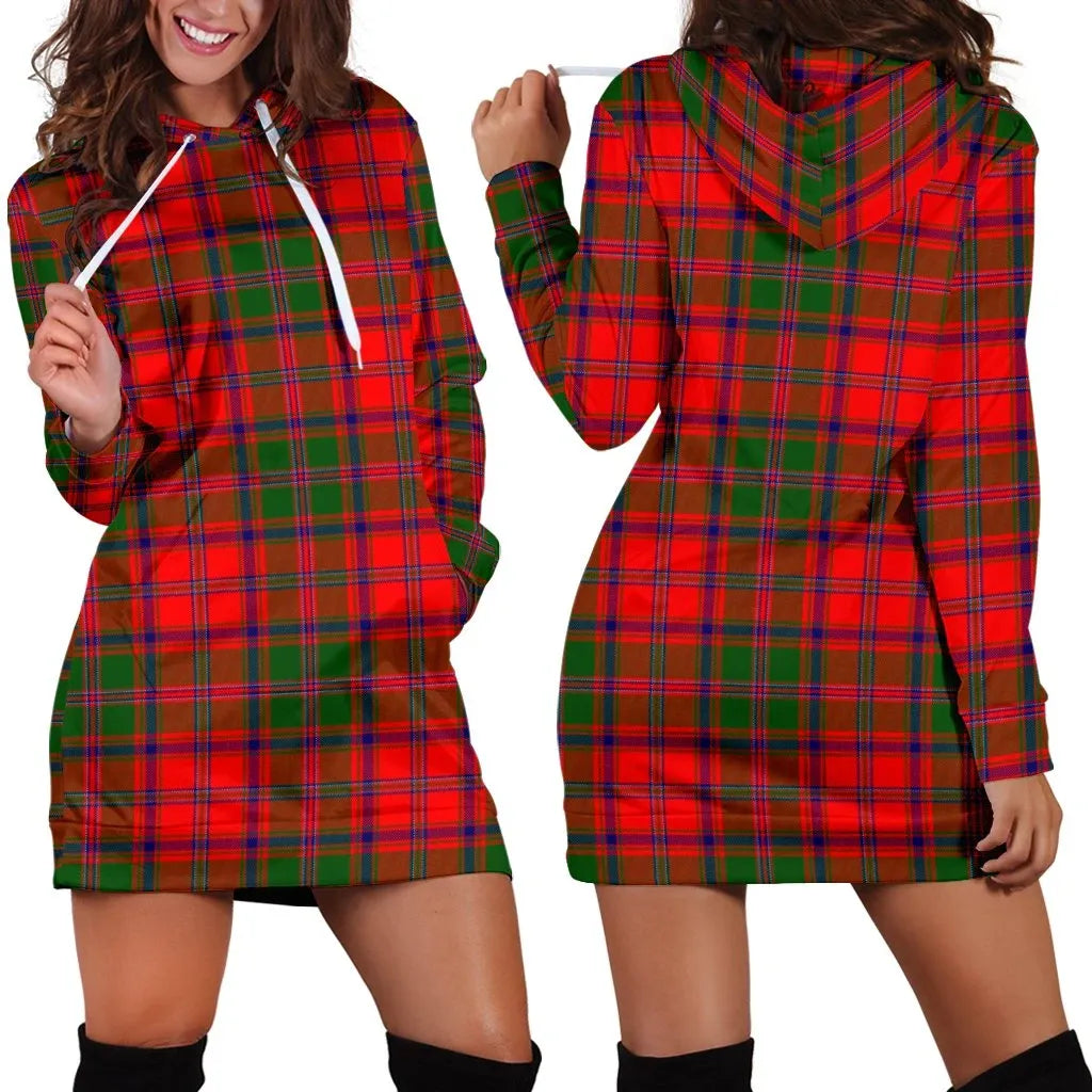 Stewart of Appin Modern Tartan Plaid Hoodie Dress