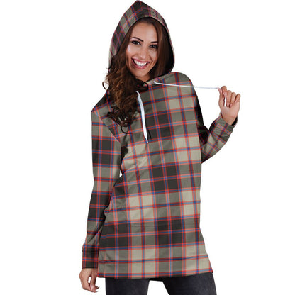 MacPherson Hunting Ancient Tartan Plaid Hoodie Dress