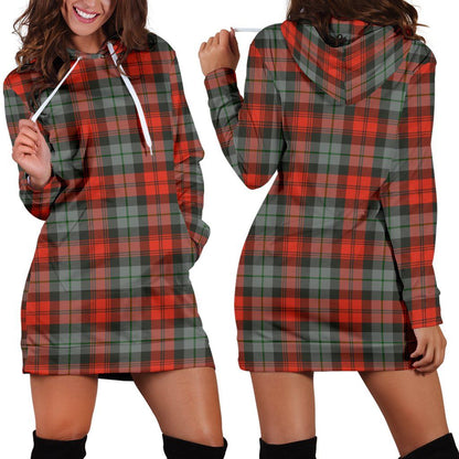 MacLachlan Weathered Tartan Plaid Hoodie Dress