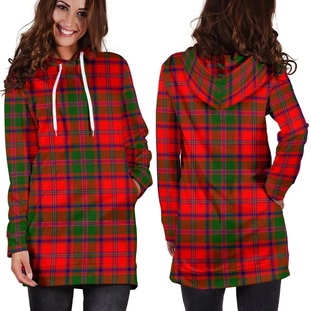 Stewart of Appin Modern Tartan Plaid Hoodie Dress