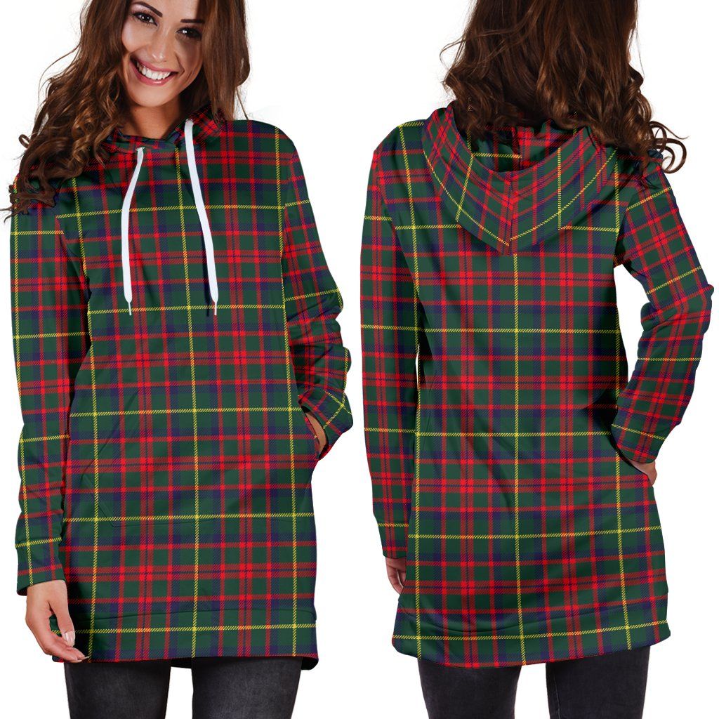 MacKintosh Hunting Modern Tartan Plaid Hoodie Dress