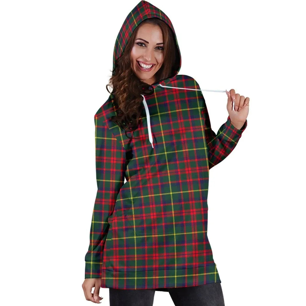 MacKintosh Hunting Modern Tartan Plaid Hoodie Dress