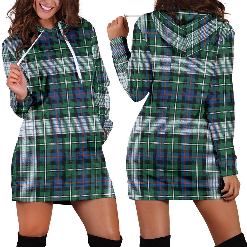 MacKenzie Dress Ancient Tartan Plaid Hoodie Dress