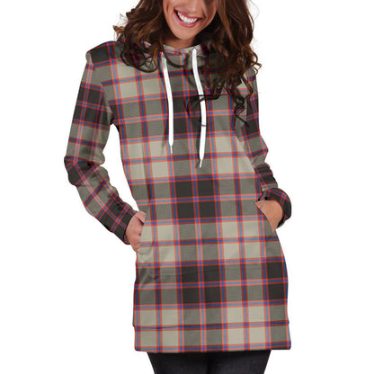 MacPherson Hunting Ancient Tartan Plaid Hoodie Dress