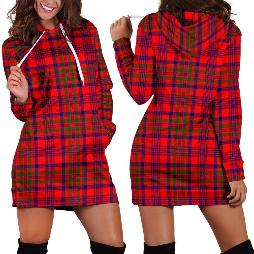 Murray of Tulloch Modern Tartan Plaid Hoodie Dress