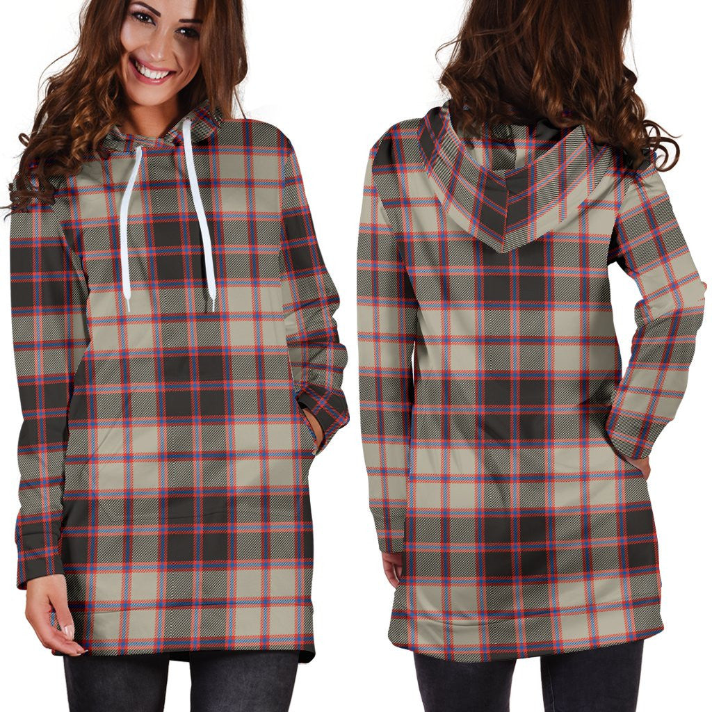 MacPherson Hunting Ancient Tartan Plaid Hoodie Dress