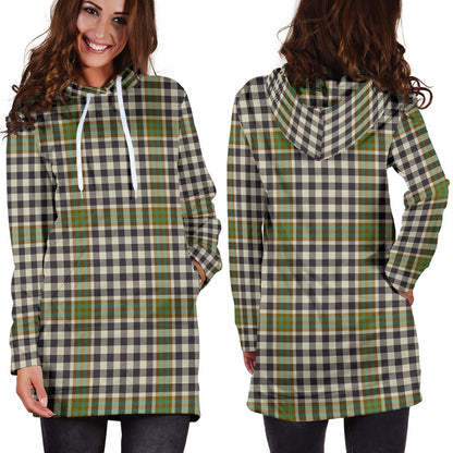 Burns Check Tartan Plaid Hoodie Dress