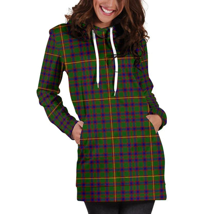 Hall Tartan Plaid Hoodie Dress