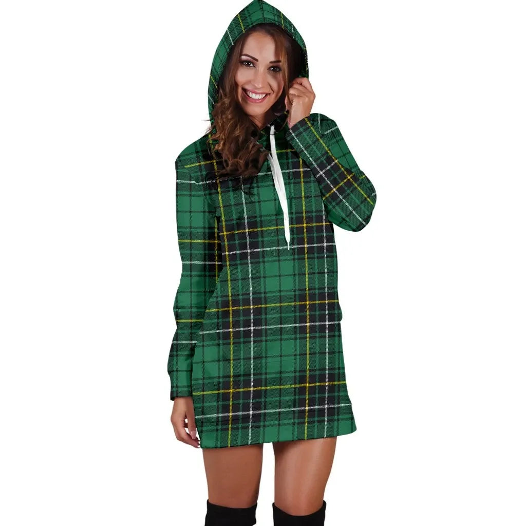 MacAlpine Ancient Tartan Plaid Hoodie Dress