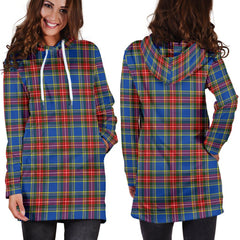 MacBeth Modern Tartan Plaid Hoodie Dress