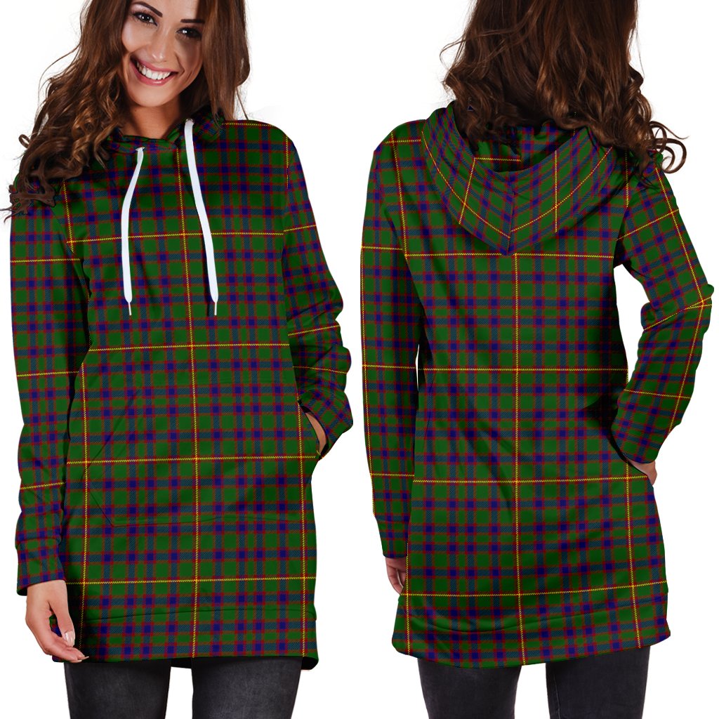 Hall Tartan Plaid Hoodie Dress